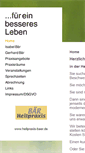 Mobile Screenshot of heilpraxis-baer.de