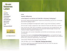 Tablet Screenshot of heilpraxis-baer.de